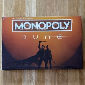 Monopoly DUNE Collectible Board Game Sci-Fi Movie- New, Sealed
